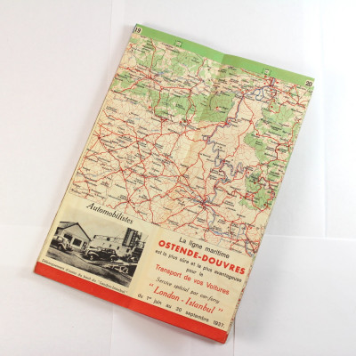 Automapa Belgie 1937