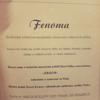 Kniha Fenoma