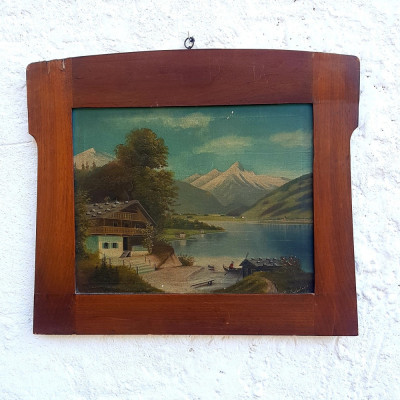 A.Steininger, Alpská krajina 1886