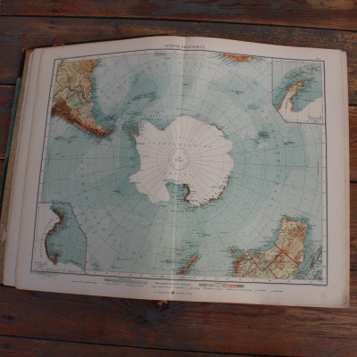 Velký Handatlas Andrees Rakousko-Uherské vydání 1904