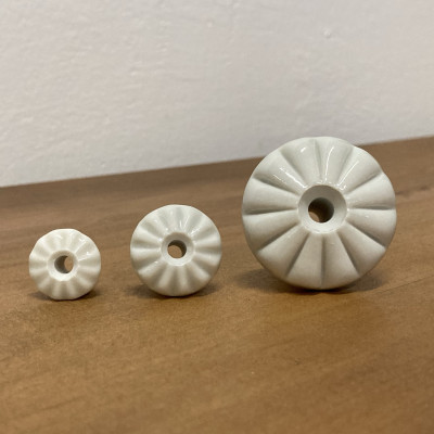 Nábytková porcelánová knopka KLASIK 20mm