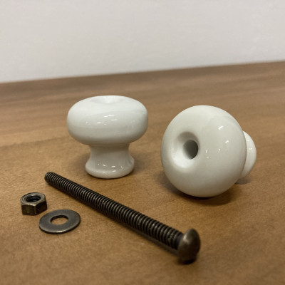 Nábytková porcelánová knopka 32mm