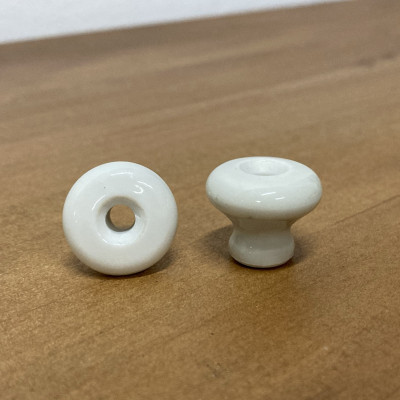 Nábytková porcelánová knopka klasik 20mm