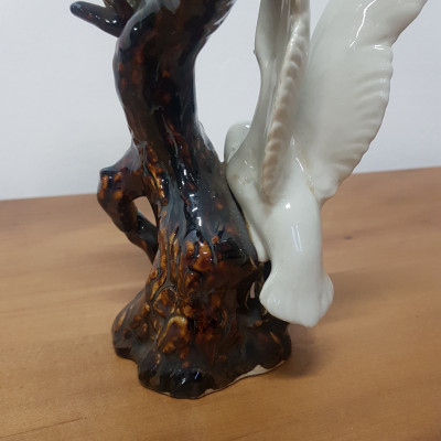 Sousoší ptáci keramika