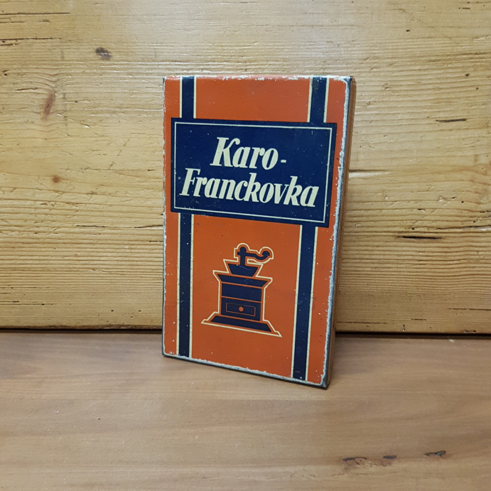 Karo-Franckovka plechová krabička