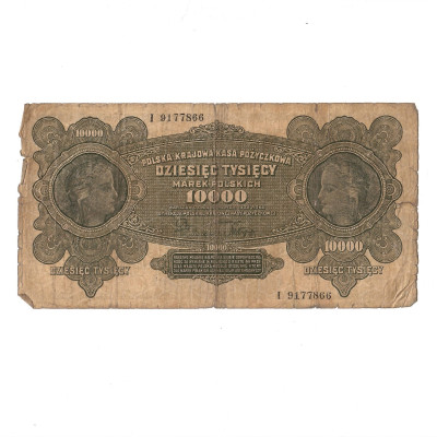 10 000 marek polskich 1922