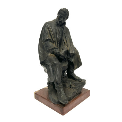 Bronzová soška Miroslav Tyrš, autor J.Plichta
