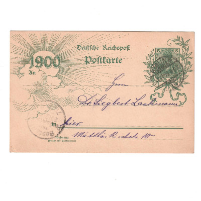 Dopisnice Německo 1900