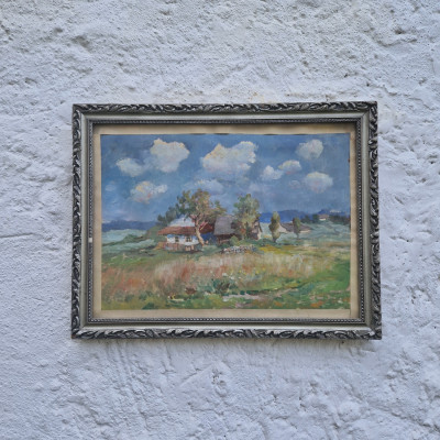 Obraz Chaloupka na papíře