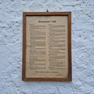 Domovní řád Rumburk 1947
