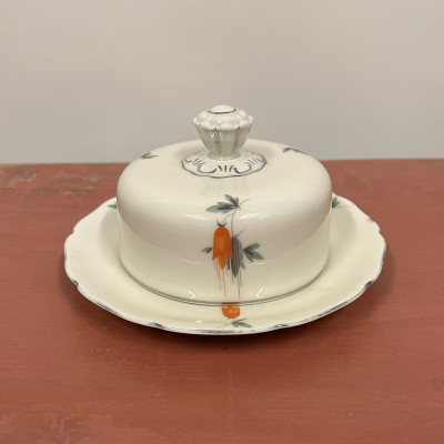 Porcelánová dóza na máslo RGK TCHÉCOSLOVAQUIE