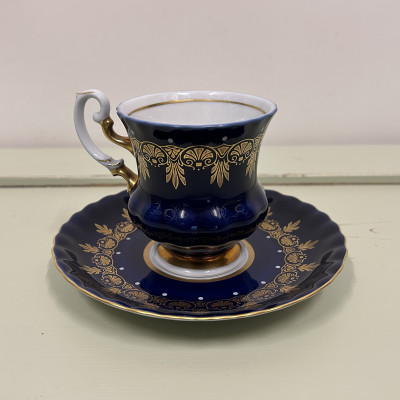 Šálek s podšálkem Atelier Lesov, Porcelaine De Boheme