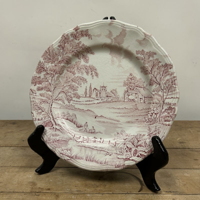 Porcelánový talíř, English Zivle, Founded 1731