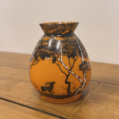 Květinová váza 11cm, Art Deco