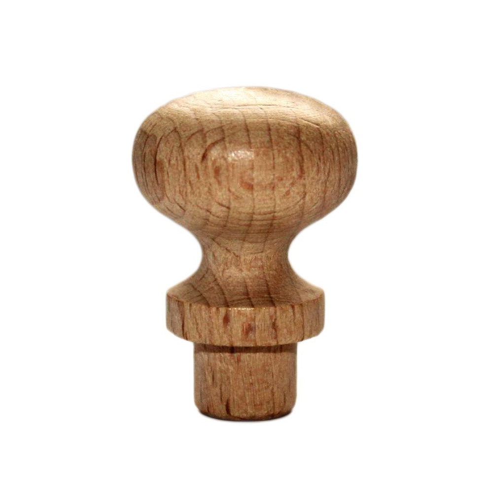 Dřevěný úchyt - ø 25 mm - kulatý