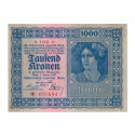 Papírová bankovka, 1000 kronen, r.1922, s.č. 051694
