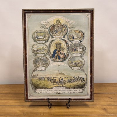 Obraz s liturgickou tématikou /litografie/