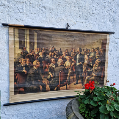 Školní plakát Karl Marx 2.Kongress 75x113cm