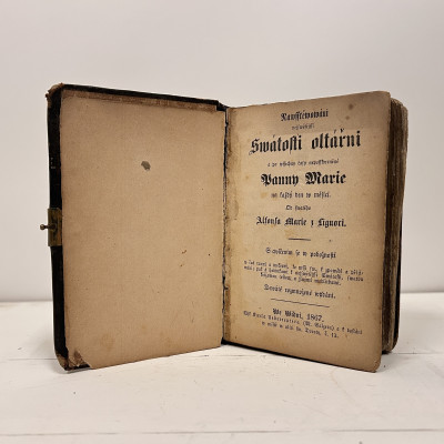 Modlitební knížka, r.1867