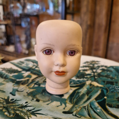 Starožitná hlava panenky F-9505-2