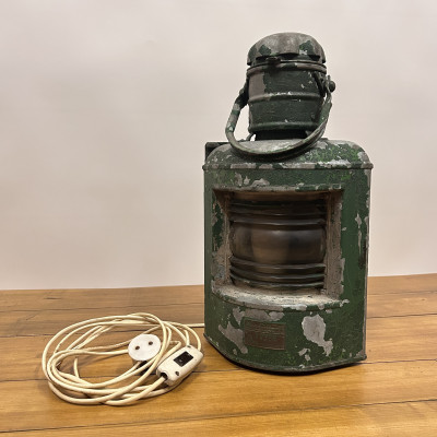 Německá lodní lampa VEB, funkční