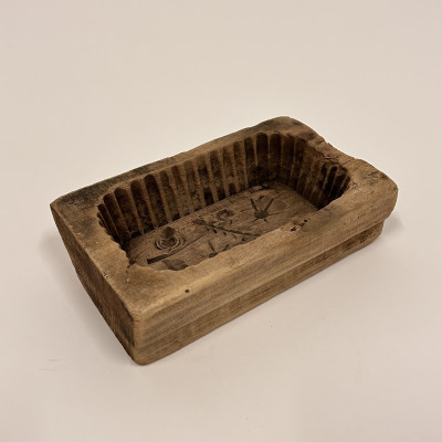 Dřevěná forma na máslo - máselnice