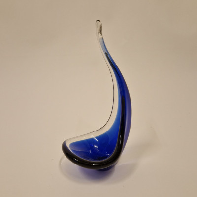 Skleněná miska z hutního skla