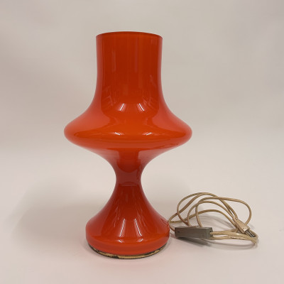 Stolní lampa Štěpán Tabery vrstvené opálové sklo, 70. léta