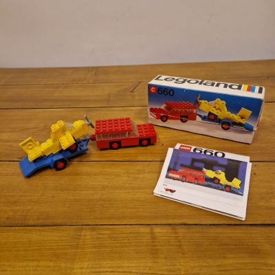 LEGO LEGOLAND C 660 Automobil s přívěsem a letadlem