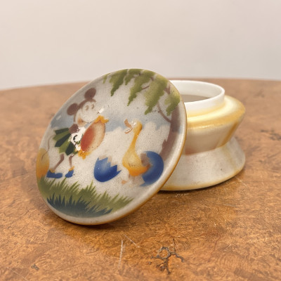 Porcelánová dózička na drobnosti s motivem Mickey Mouse