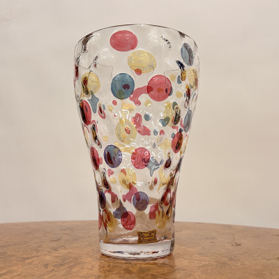 Skleněná váza Egermann, MAX KANNEGIESSER, kolekce NEMO