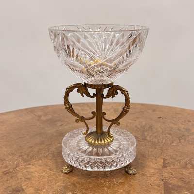 Skleněný podnos, nástolec, miska