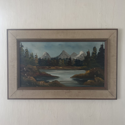 Obraz horská krajina, autor Jämtland. Marlhová