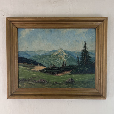 Obraz horská krajina