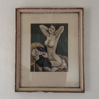 Obraz Akt dívky, signováno J.H. 61