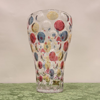 Skleněná váza Egermann, MAX KANNEGIESSER, kolekce NEMO