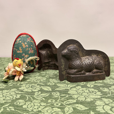 Velikonoční plechová forma beránek