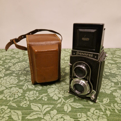 Fotoaparát Flexaret Meopta s pouzdrem