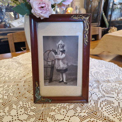 Fotografie ve zdobeném rámečku