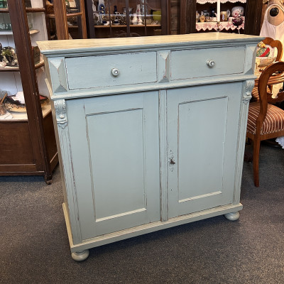 Skříňka, komoda v olivové patině