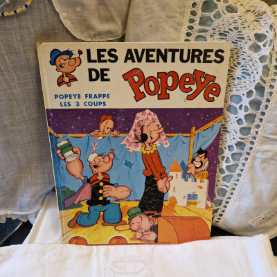 Kniha francouzský komiks "Les Aventures de Popeye: Popeye...