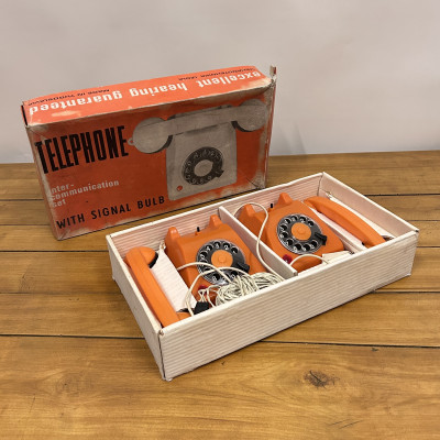 Sada dětských interkomů, značky MEHANOTEHNIKA IZOLA, r.1970