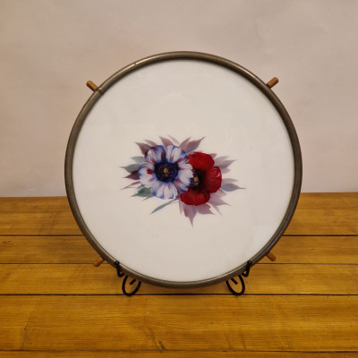 Servírovací keramický tác, dortový podnos