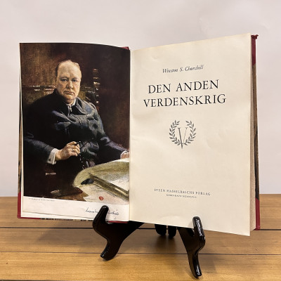 Kniha "Den Anden Verdenskrig" (Druhá světová válka) od...